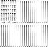 Fahrrad Speichen, 38 Stück Mountainbike Spoke Mit Speichen Nippel(Silber),...