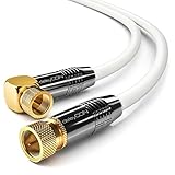 deleyCON 5m SAT Antennenkabel Satellitenkabel Koaxialkabel - HDTV Full HD 4K -...