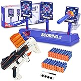 Zielscheibe für Nerf Pistole,Elektronische Wertung Automatisches Zurücksetzen...