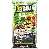 COMPO BIO Hornspäne, Hochwertiger und natürlicher Dünger mit Stickstoff,...