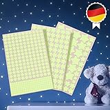 Paraboo Leuchtsterne Sternenhimmel - 452 fluoreszierende Leuchtaufkleber –...