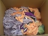 DUKAL | Boxsackfüllung 15-17 KG | 100% saubere Textilreste aus Baumwolle