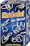 KOSMOS 711221 Knobelei aus Metall, Knifflige Rätselspiele und spannende...