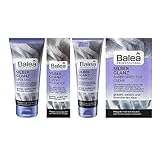 Balea Professional Silberglanz-Set Shampoo 250ml Spülung 200ml Pflege Kur 20ml...