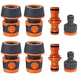 Raheem 8 Stück 3/4'' Gardena Schlauch Kupplungs Satz 4 Schlauchverbinder + 2...