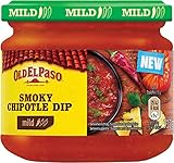 Old El Paso Tortilla Salsa Dip Smokey Chipotle – Mild-rauchige Chipotlesauce...