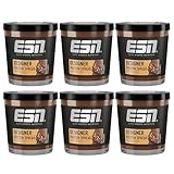 ESN Protein Dream Cream Tray, Hazelnut, 6 x 200 g, cremig, streichzarte...