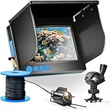 Unterwasserkamera Angeln Fischfinder mit 5 Zoll IPS Display,Fish Finder...