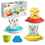 LEGO DUPLO Badewannenspaß: Schwimmender Tierzug - Badespielzeug für...