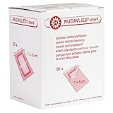 NOBA Rudavlies steriles Wundpflaster – 50 Stück – sterile Pflaster –...