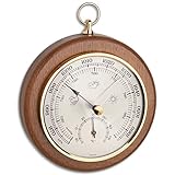 TFA Dostmann Analoges Barometer Thermometer, 45.1000.01, zur Luftdruckmessung...