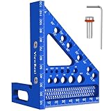 3D-Gehrungswinkel Multifunktional 22.5-90 Winkelmaß Aluminiumlegierung...