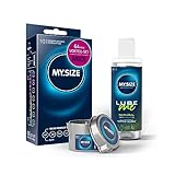 MY.SIZE Vorteilspack Kondome 64mm, 10er Pack + Natural Gleitgel 100ml +...