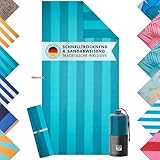 Blumtal Strandtuch XXL aus Mikrofaser - kompaktes und schnelltrocknendes...