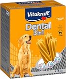 Vitakraft Hundezahnpflegesnack Multipack Dental 3in1, M, 1x (4x180g)