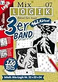 Mix Logik 3er-Band Nr. 7: Rätsel fürs Auge / Inhalt: Mix-Logik Nr. 32+33+34