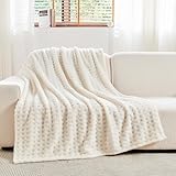 Wajade Kuscheldecke Flauschig Kunstfelldecke Decke Sofa Waffel Sofaüberwurf...