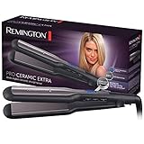 Remington Glätteisen breit Pro-Ceramic Extra (extra breite 45mm Stylingplatten...