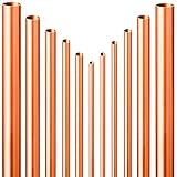 Kupferrohr Stange | ∅ 15-28 mm | Wunschlänge wählbar | 0.25m - 2m lang ...