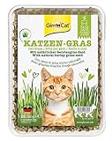 GimCat Katzengras 150g - Katzengras mit schneller Aufzucht in nur 5 bis 8 Tagen...