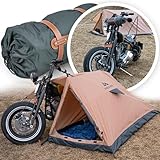 MALIHINI Motorrad Zelt [1 Personen-Zelt] Ultraleicht & kompakt, Wasserdichtes...