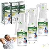 Landrain 3 Stück 30 ml Herbal Lung Cleansing Spray, Herbal Breath Respiratory,...