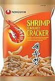 Nong Shim Shrimp Flavoured Cracker – Knusprige Krabbencracker Seawu Kang -...