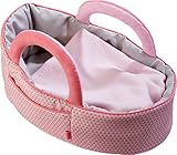 HABA 305072 - Puppentragetasche Rosarot, Puppenzubehör für Babypuppen und...