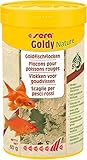 sera Goldy Nature 250 ml - Goldfischfutter für gesundes Wachstum & prächtige...