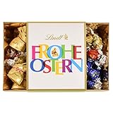 Lindt Schokolade Buntes Osternest | 310 G | 8 X Mini GOLDHASEN, 26 X LINDOR...