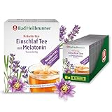 Bad Heilbrunner Einschlaf Tee mit Melatonin - im Stick, Tassenfertig - mit...