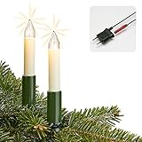 Hellum Lichterkette Weihnachtsbaum Made-in-Germany, Tannenbaum Lichterkette mit...