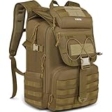 YOREPEK Army Rucksack Herren 50L, Wanderrucksack Military Outdoor Groß Arbeit...