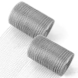LDHHYH 2 Roll Drahtgeflecht Feinmaschig, 12,7CM x 10M Mäusegitter, 304...