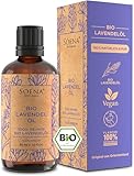 BIO Lavendelöl Ätherisches Öl [BIO-ZERTIFIZIERT] 100% NATURREIN Aus Echtem...