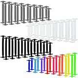 OQKAHIV 64pcs Silikon-Schnürsenkel, bequem & elastisch – Perfekt für Kinder...