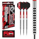 RED DRAGON Javelin Black Series Profi Dartpfeile Steeldarts Setmit Flights und...