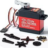 Miuzei 20KG Servo Motor High Torque Digital Servo Metal Waterproof 1/10 Scale...