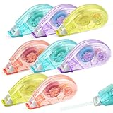 8 Stück Kleberoller, Fotokleber Klebemaus Selbstklebend, Kleberoller...