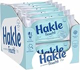 Hakle Feucht Pur im 12er-Pack, 504 Tücher (12 x 42 Blatt), pflegendes feuchtes...