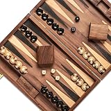 Lingle 36,83 cm Premium Natur-Walnuss Falt-Western-Set für Erwachsene und...