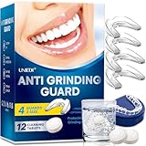 Knirscherschiene Für Nacht, 2 Größen, Mouth Guard, 4 Formbare Mundschutz zum...