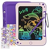 TEKFUN LCD Schreibtafel Kinder Spielzeug 2 3 4 5 6 Jahre alte Jungen Mädchen,...