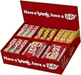 NESTLÉ KITKAT & LION Süßigkeiten-Mix, Schokoriegel-Box mit 5 verschiedenen...