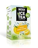 INSTICK Ice Tea | Zuckerfreies Instant-Getränk - Eistee Zitrone | Schwarzer Tee...