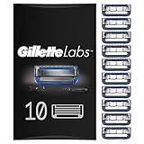 Gillette Labs Heated Razor Rasierklingen, 10 Ersatzklingen für beheizbaren...