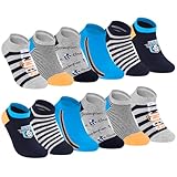 Cirorld Sneaker Kinder Socken, 6 Paar Sportsocken Jungen,Fussball Baumwolle...