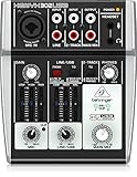 Behringer XENYX 302USB 5-Input Mixer mit XENYX Mic Preamp und Eingebautem USB...