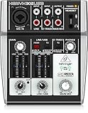 Behringer 302USB Erstklassiger 5-Eingangs-Mixer mit XENYX-Mikrofonvorverstärker...