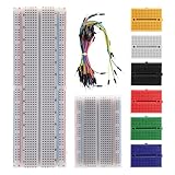AYWHP 6X Mini Breadboard Kit 170Punkte (6 Farben) + 1x Steckplatine 400Punkte +...